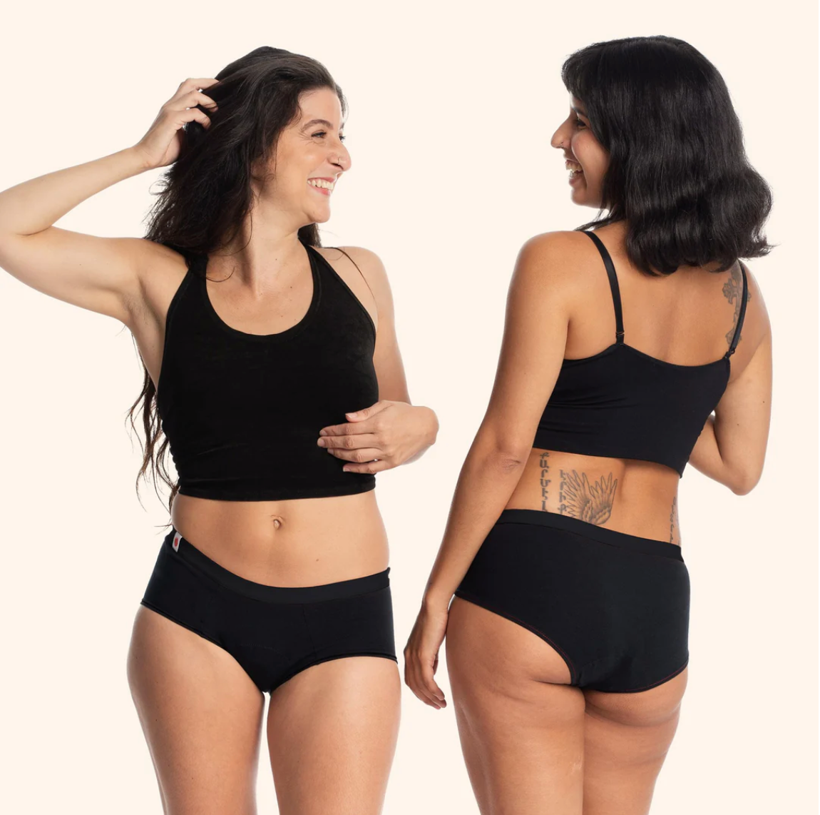2 Culotte Menstruelle + 2 Patchs Anti-Règles Douloureuses OFFERTS 🎁