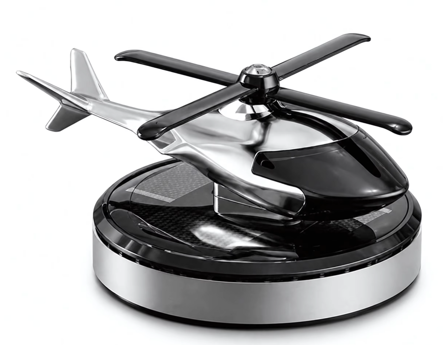 🚁 Désodorisant Hélicoptère Solaire pour Voiture