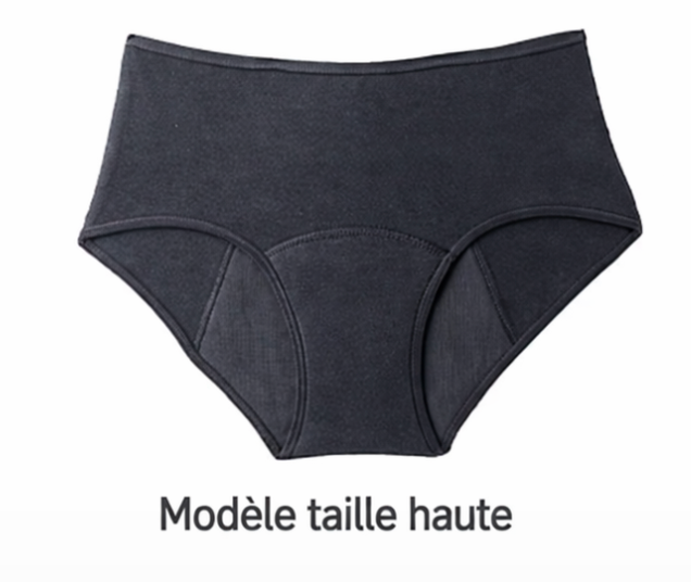 2 Culotte Menstruelle + 2 Patchs Anti-Règles Douloureuses OFFERTS 🎁